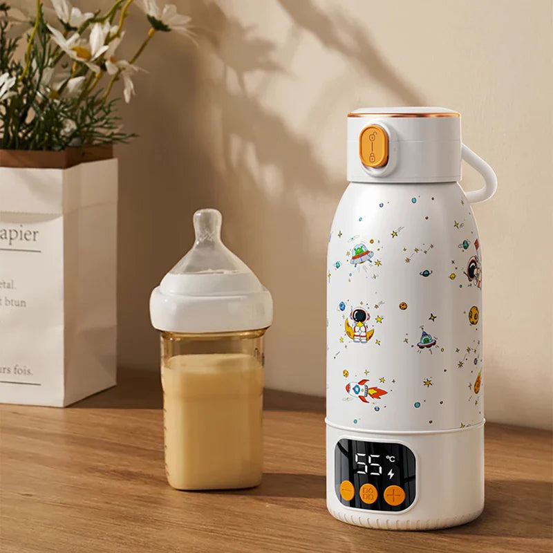 Portable 500ml Wireless Electric Kettle with Fast Charging