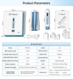 2-in-1 Blue Wireless Micro needling Hydra Pen with EMS