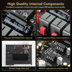 2-Channel 300W Bluetooth Amplifier with USB and Optical Input