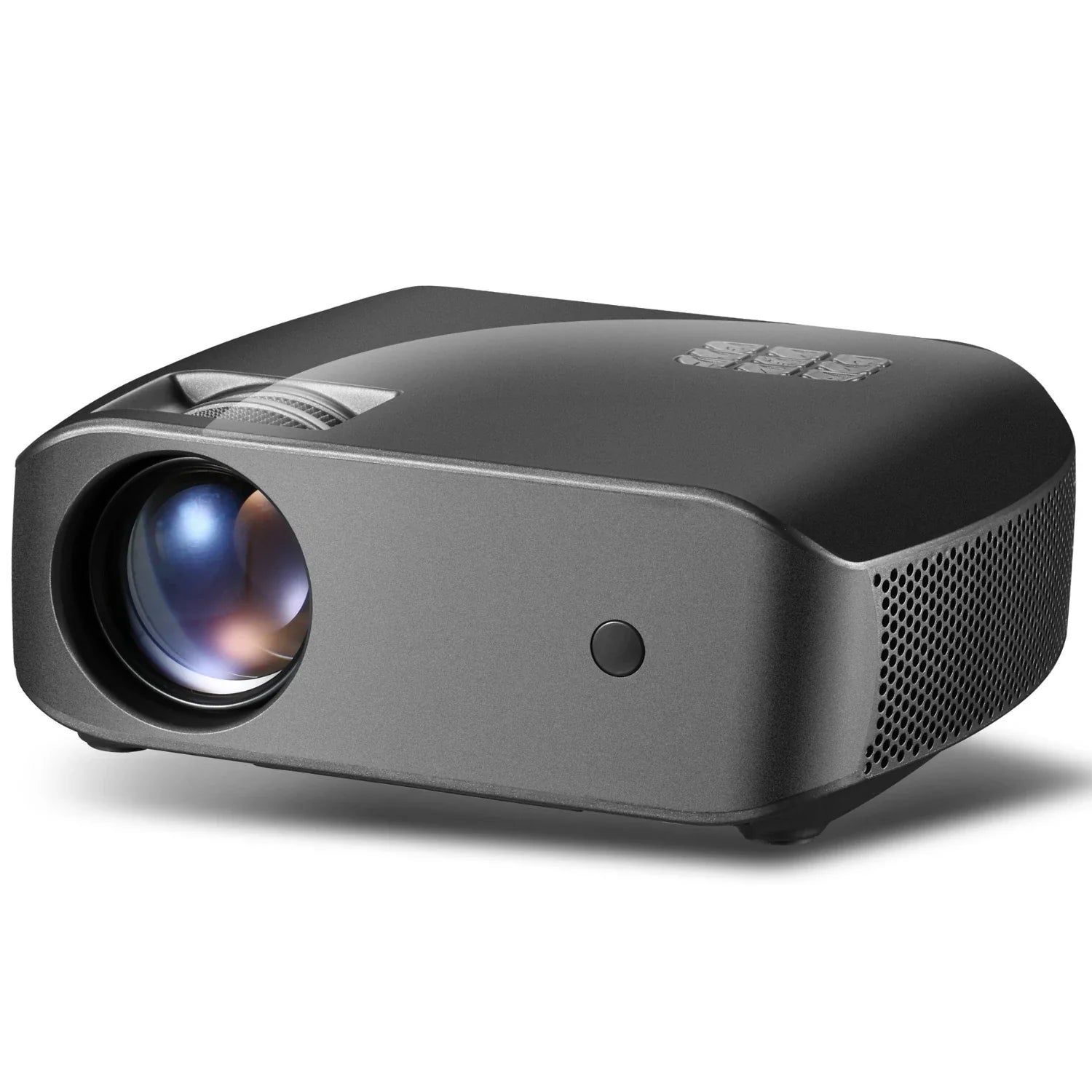 4K-Compatible Mini Home Cinema Projector with Screen Mirroring