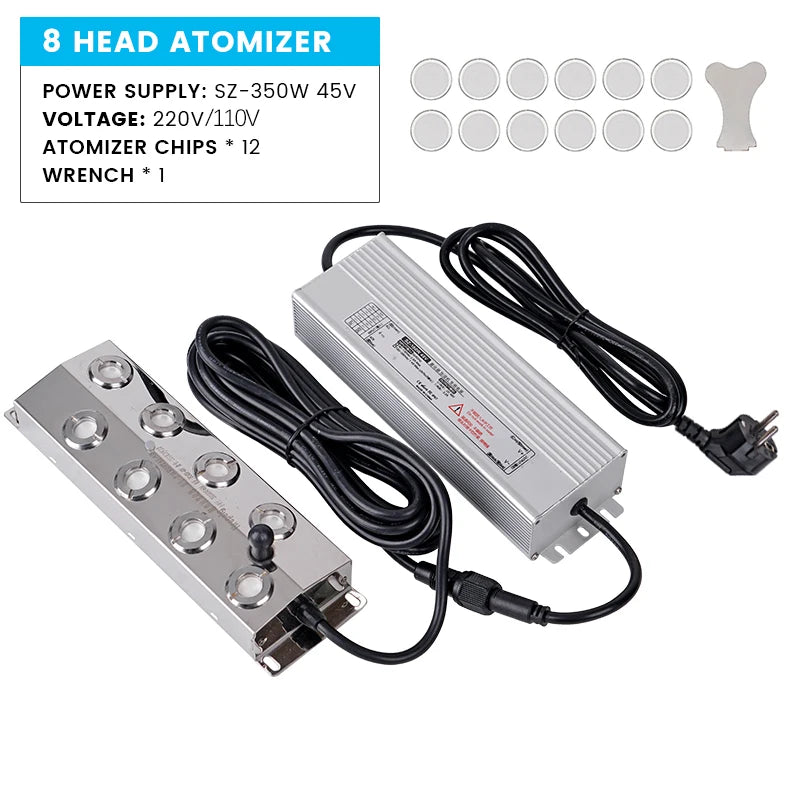 High Output Ultrasonic Mist Maker Fog Sprayer for Indoor & Outdoor Humidification