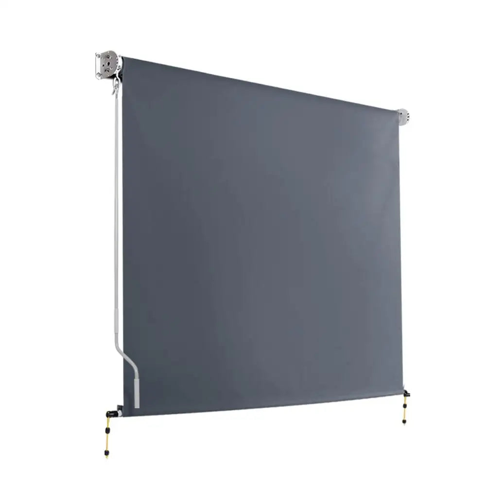 2.4x2.5m Outdoor Roll Down Blackout Awning Shade