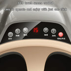 Electric Foot and Ankle Massager with Heating and Timer Grey