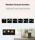 Smart Home WiFi Weather Station with Sensor and Humidity Display
