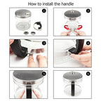 750W Home Water Distiller Machine 4L Pure Water Maker with Auto Shut-Off