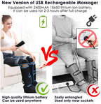 Electric Leg Massager with Air Compression and Heating