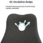 2-in-1 Orthopedic Seat & Lumbar Cushion – Magnetic Bamboo Charcoal Core, Ergonomic Support
