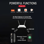 Intelligent Fingerprint & Password Electronic Door Lock