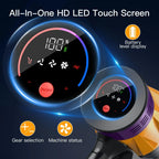 Wireless Handheld Vacuum Cleaner with Folding Rod and Display