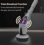 Rechargeable Bathroom Scrubber – Multifunctional Spin Brush for Home Cleaning