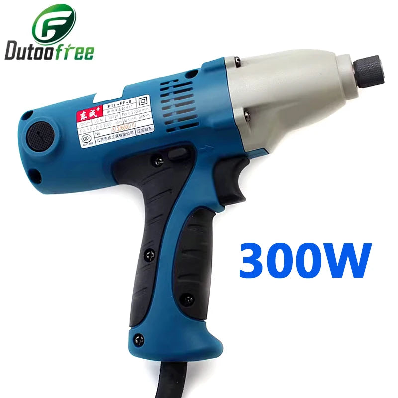 Multifunction 300W Electric Impact Screwdriver – 98Nm Torque for Home DIY