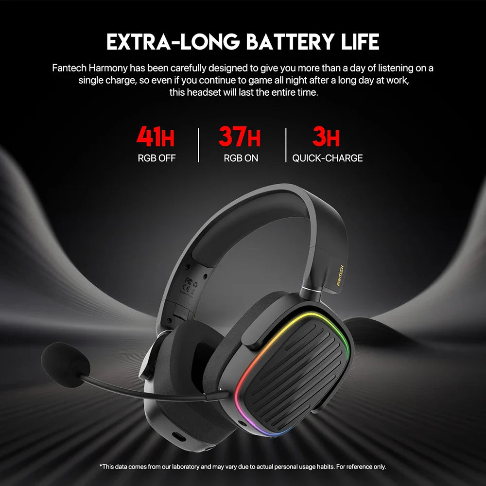 Wireless Gaming Headset with Noise Cancelling Mic, White