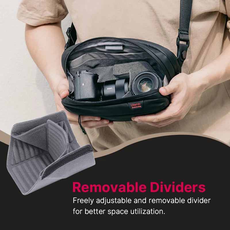 Compact Waterproof Sling Chest Bag – Traker Travel & Photography Day Pack