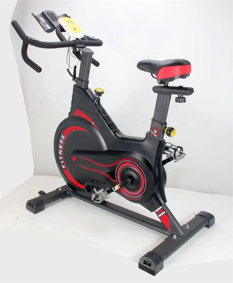 Compact Magnetic Home Cycling Machine for Fat Loss Training - Supreme model A [ordinary flywheel + heart rate electronic watch]