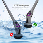 Rechargeable Bathroom Scrubber – Multifunctional Spin Brush for Home Cleaning