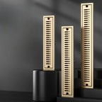 Rectangular Bathroom Floor Drain, 10x30cm, Deodorizing Slot