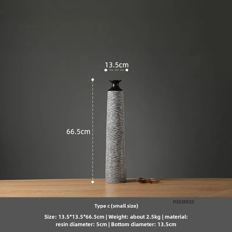Tall Decorative Vase 66.5cm Elegant Home Accent