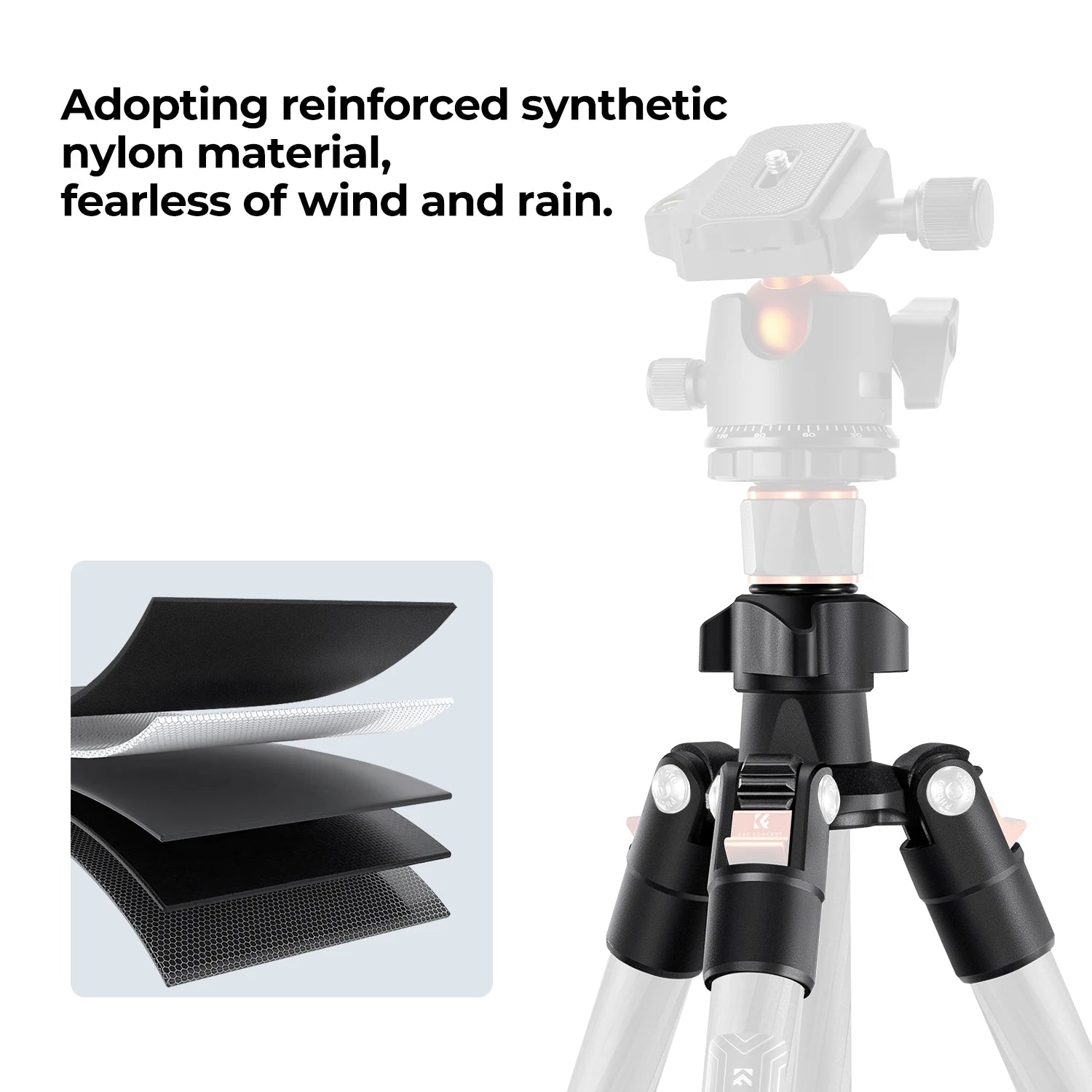 Lightweight Travel Tripod for DSLR & Mirrorless Cameras