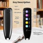 Portable Multi-Language Translator Pen for Travel & Study