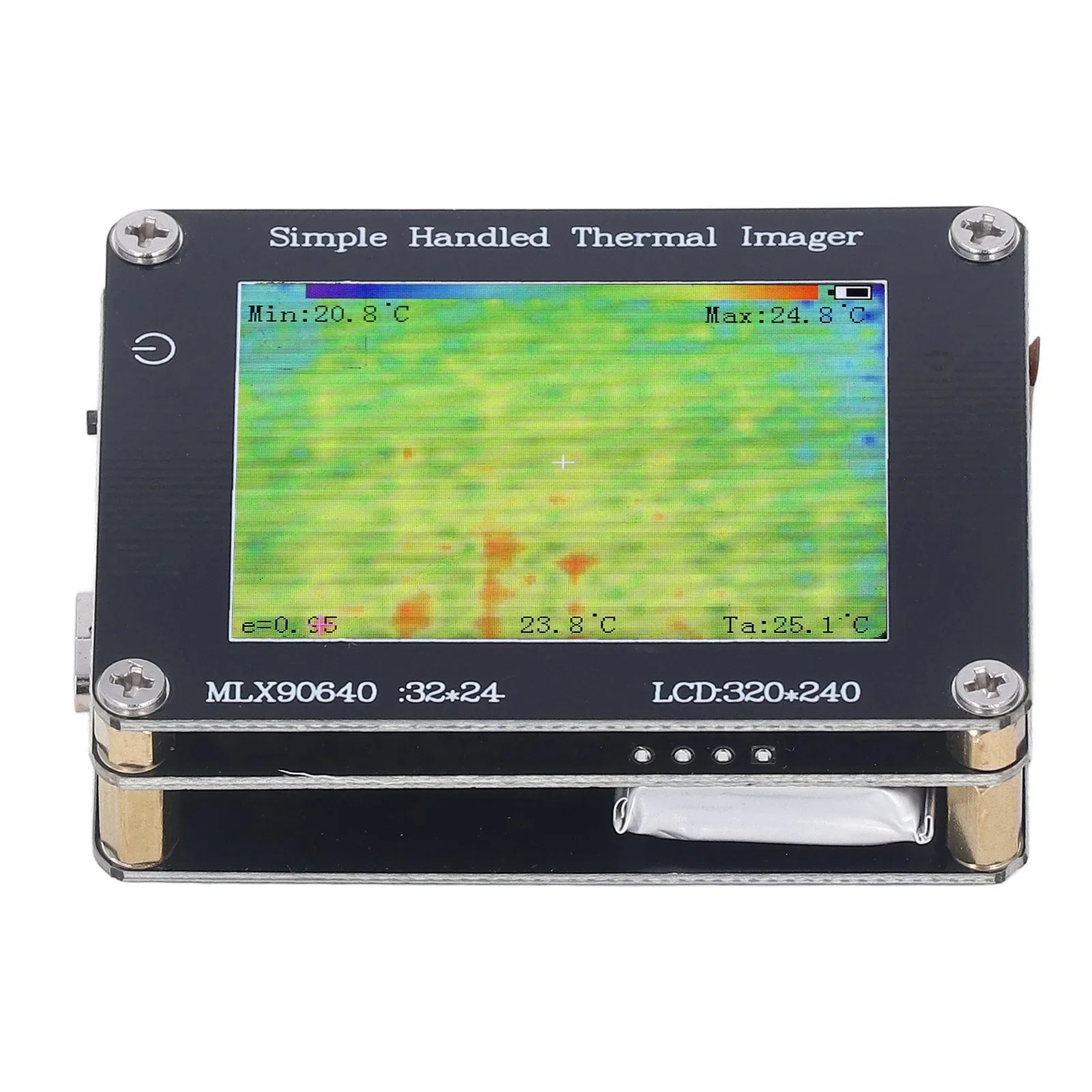 Multifunction Infrared Thermographic Camera with Wide Temp Range