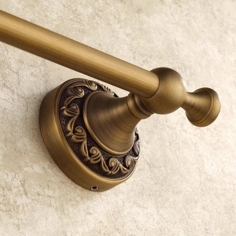 Luxury Bathroom Towel Rack, 50cm, Bolt-Fixed