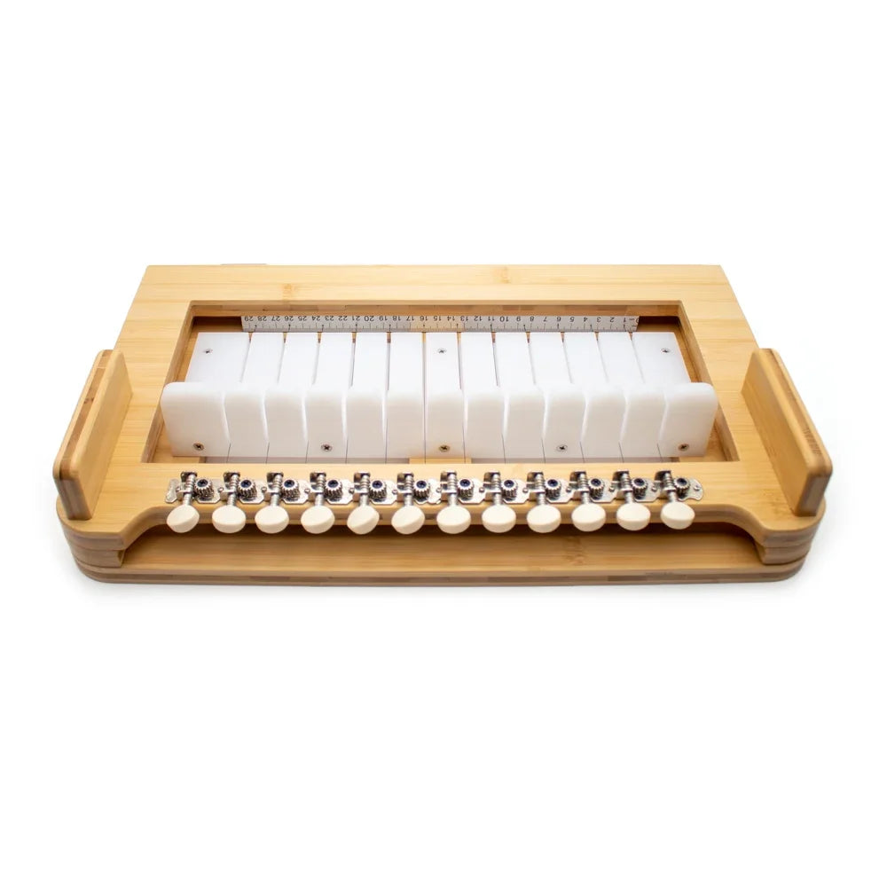 2-in-1 Bamboo Soap Cutter, 12-Bar Precision Slicer