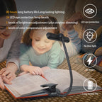 USB Rechargeable 24-LED Flexible Book Reading Light