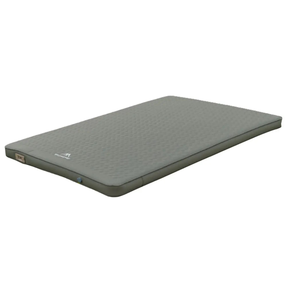 10cm Thick Army Green Single Camping Air Bed with Fast Inflation