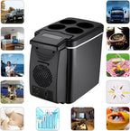Portable 6L Car Refrigerator with Cooling & Heating , 12V/220V Travel Cooler