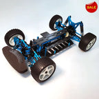 1:10 4WD RC Drift Car Kit with Carbon Fiber Frame & Alloy Parts – DIY Build