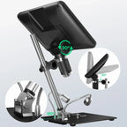 10.1" LCD Digital Microscope with 260X Zoom & LED Lights