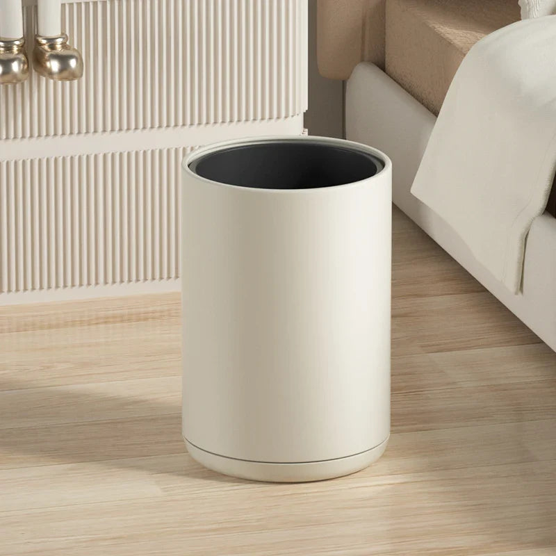 Open Top Metal Waste Bin 8L – Office & Bathroom Use