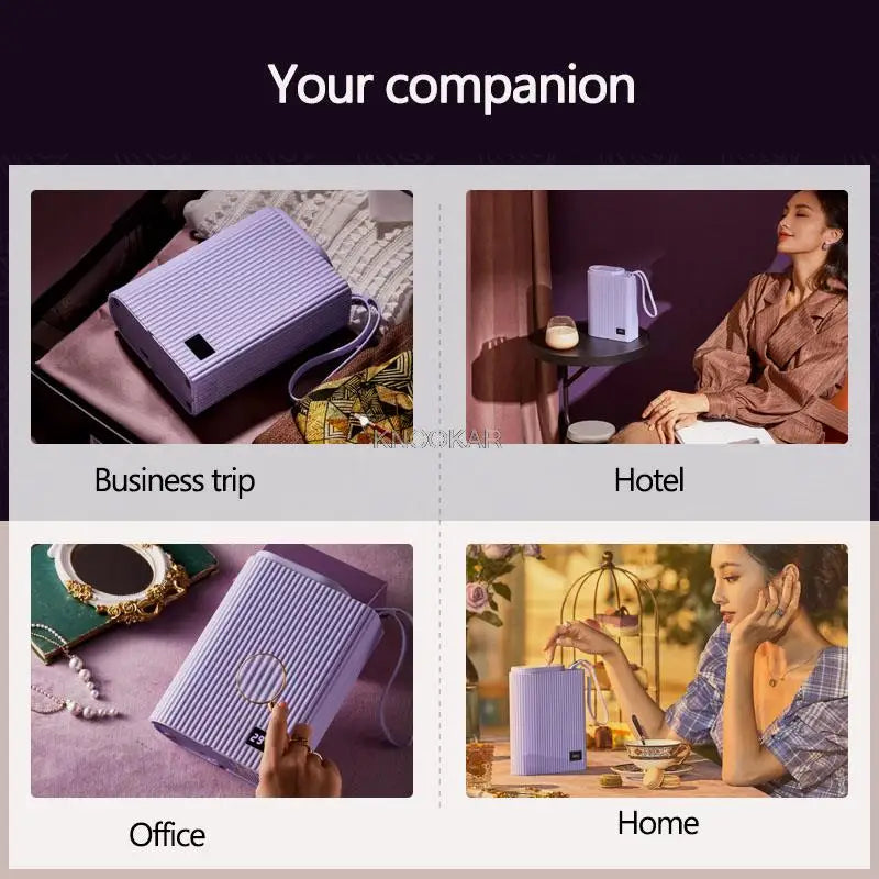 Compact 500ml Electric Kettle for Home or Travel with 7-Stage Temperature Control