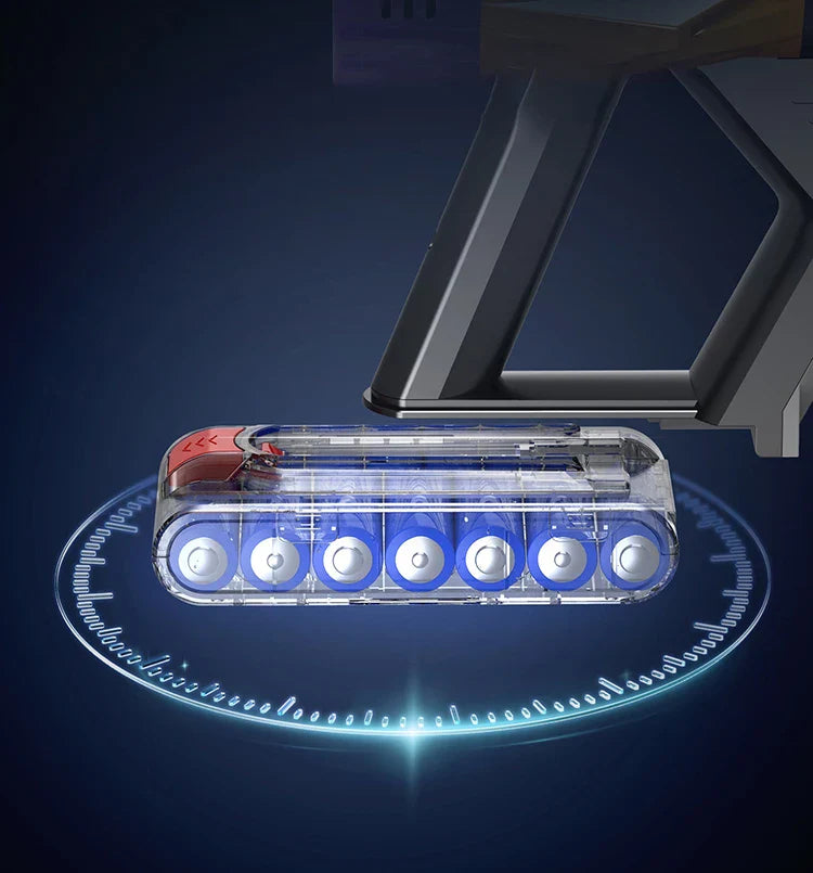 Wireless Handheld Vacuum with Mite Brush and Folding Rod