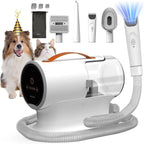 5-in-1 Pet Grooming Vacuum Kit with 12000Pa Suction