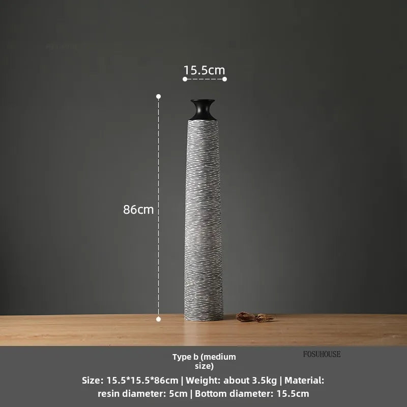 Tall Decorative Vase Medium 86cm Elegant Home Accent