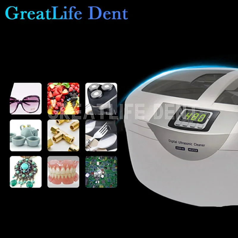 2.5L Ultrasonic Cleaner for Jewelry and Glasses