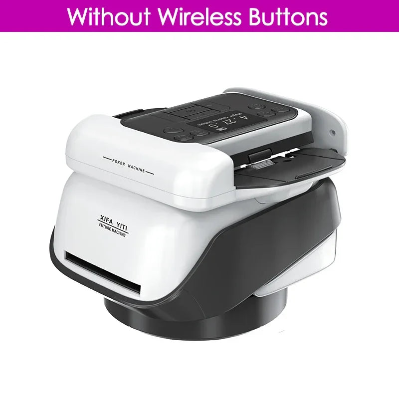 Automatic Playing Card Shuffler and Dealer for Home Games