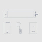 Electric Curtain Motor for Smart Home Automation