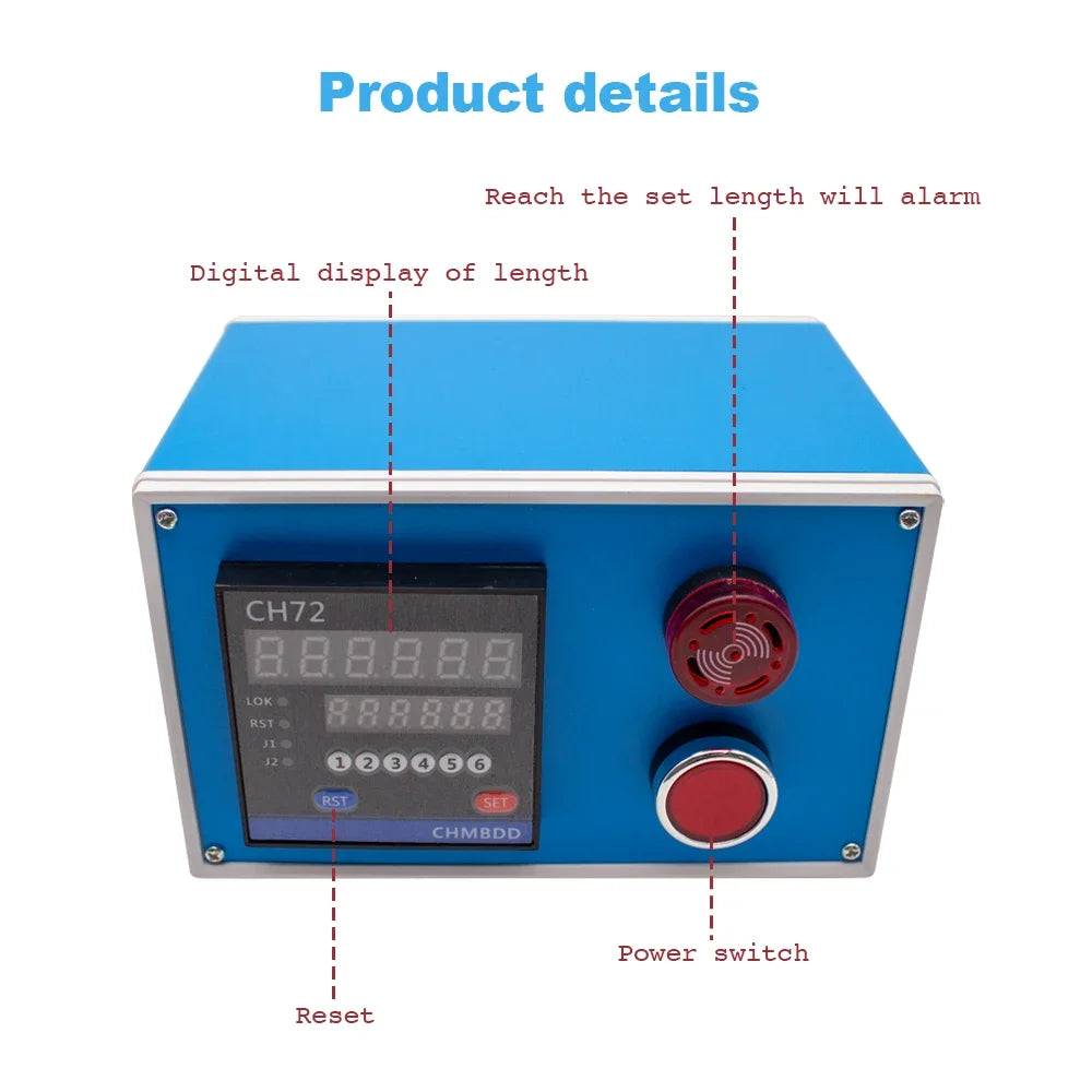 Electronic Bidirectional Length Measurement Tool with Display