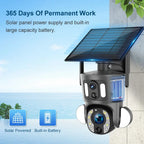 Outdoor 4G Security Camera 4K with Smart Tracking