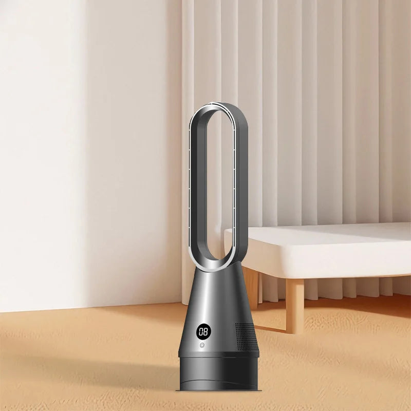 3-in-1 Bladeless Fan with Air Purifier Remote & Timer 45W for Home & Office