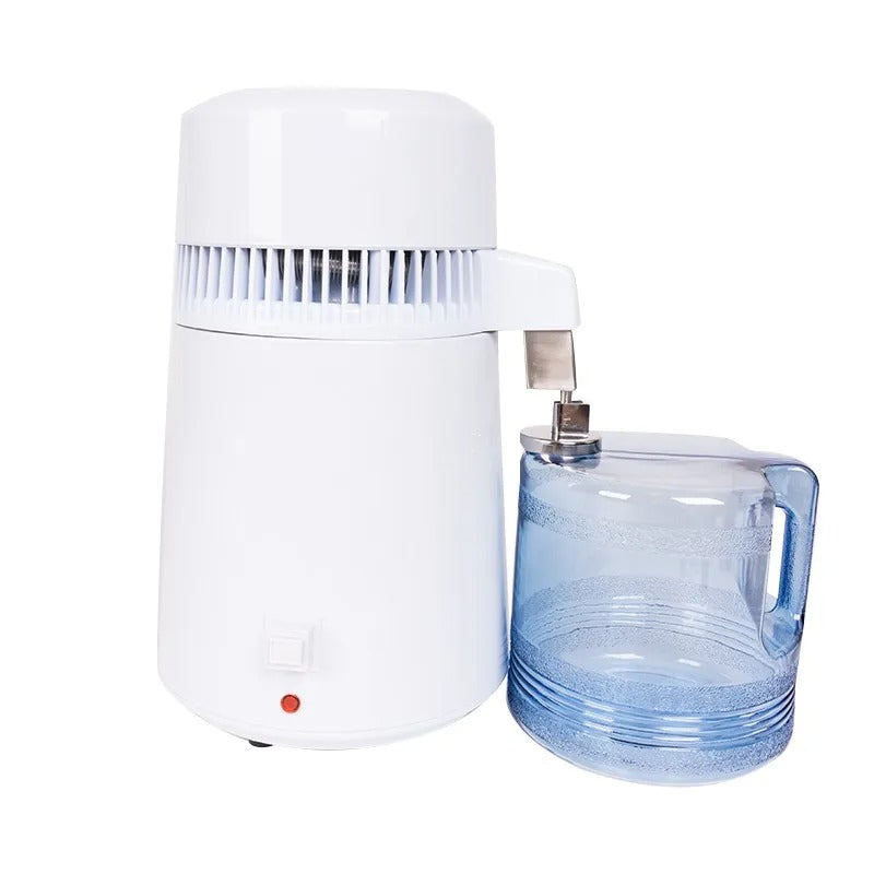 Home Water Distiller Machine with Automatic Shut-Off 220V Blanc