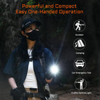 Waterproof High-Lumen Flashlight for Outdoor and Emergency Use