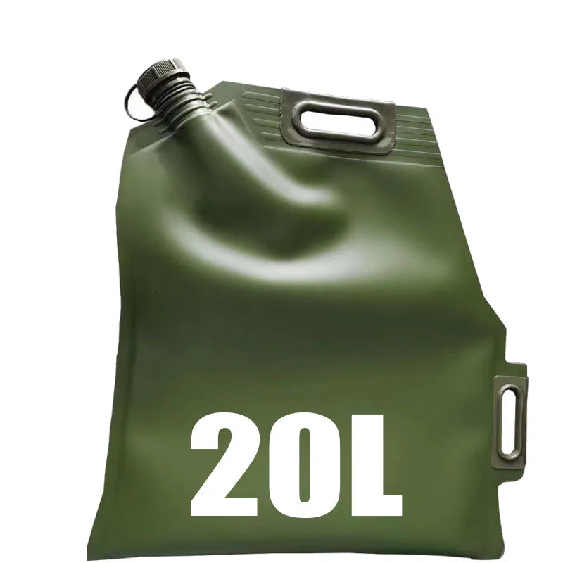 Rechargeable 20L Flexible Fuel Tank – UV-Resistant, Compact, for Off-Road & Travel
