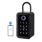 Outdoor Waterproof Key Storage Box with Smart App Control & Fingerprint Unlock