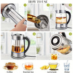 1.8L Electric Kettle with 12 Temps and 24H Keep Warm