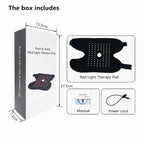 Rechargeable LED Heating Pad for Ankle Pain Relief