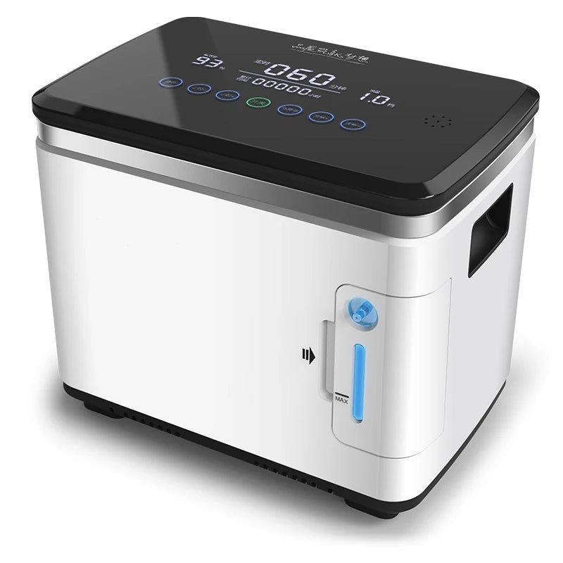 Portable 2L Oxygen Concentrator – Adjustable Flow, Quiet Operation, for Home and Travel Use