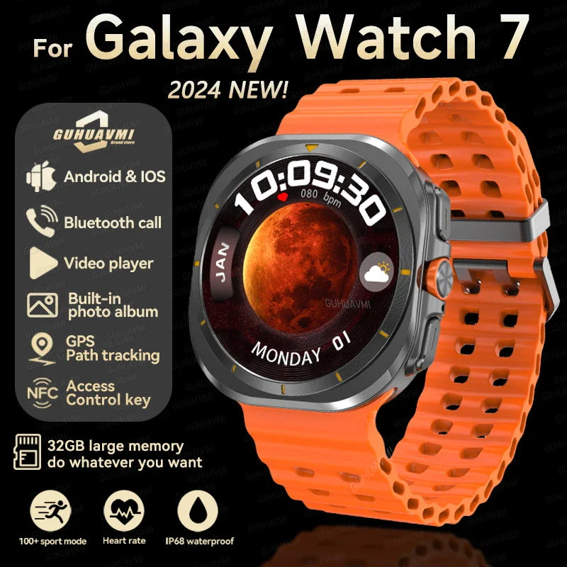 Waterproof 1.5" AMOLED Smartwatch with Voice Assistant & 100+ Sports Modes